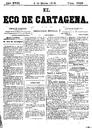 [Issue] Eco de Cartagena, El (Cartagena). 5/3/1878.