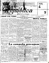 [Issue] República : Diario de la mañana (Cartagena). 1/9/1931.