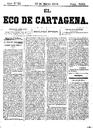 [Issue] Eco de Cartagena, El (Cartagena). 13/3/1878.