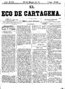 [Ejemplar] Eco de Cartagena, El (Cartagena). 16/3/1878.