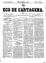 [Issue] Eco de Cartagena, El (Cartagena). 22/3/1878.