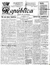 [Ejemplar] República : Diario de la mañana (Cartagena). 10/9/1931.