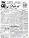 [Ejemplar] República : Diario de la mañana (Cartagena). 11/9/1931.