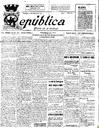 [Ejemplar] República : Diario de la mañana (Cartagena). 13/9/1931.
