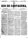 [Issue] Eco de Cartagena, El (Cartagena). 6/4/1878.