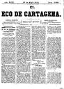 [Ejemplar] Eco de Cartagena, El (Cartagena). 15/4/1878.