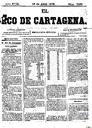 [Issue] Eco de Cartagena, El (Cartagena). 16/4/1878.