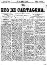 [Ejemplar] Eco de Cartagena, El (Cartagena). 3/5/1878.