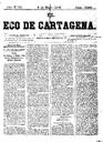 [Issue] Eco de Cartagena, El (Cartagena). 9/5/1878.