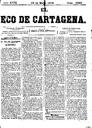 [Issue] Eco de Cartagena, El (Cartagena). 13/5/1878.