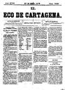 [Issue] Eco de Cartagena, El (Cartagena). 27/5/1878.