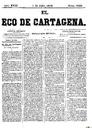 [Ejemplar] Eco de Cartagena, El (Cartagena). 1/7/1878.