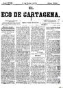 [Ejemplar] Eco de Cartagena, El (Cartagena). 3/7/1878.