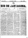 [Ejemplar] Eco de Cartagena, El (Cartagena). 8/7/1878.