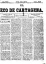 [Issue] Eco de Cartagena, El (Cartagena). 13/7/1878.