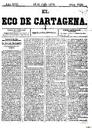 [Ejemplar] Eco de Cartagena, El (Cartagena). 15/7/1878.