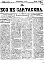 [Issue] Eco de Cartagena, El (Cartagena). 20/7/1878.