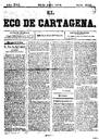 [Issue] Eco de Cartagena, El (Cartagena). 24/7/1878.