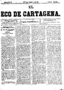 [Ejemplar] Eco de Cartagena, El (Cartagena). 27/7/1878.