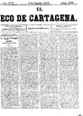 [Issue] Eco de Cartagena, El (Cartagena). 3/8/1878.