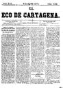 [Issue] Eco de Cartagena, El (Cartagena). 6/8/1878.