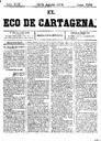 [Ejemplar] Eco de Cartagena, El (Cartagena). 13/8/1878.