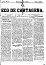 [Ejemplar] Eco de Cartagena, El (Cartagena). 24/8/1878.