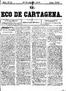 [Issue] Eco de Cartagena, El (Cartagena). 27/8/1878.