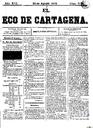 [Ejemplar] Eco de Cartagena, El (Cartagena). 28/8/1878.