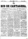 [Ejemplar] Eco de Cartagena, El (Cartagena). 29/8/1878.