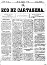 [Issue] Eco de Cartagena, El (Cartagena). 29/8/1878.