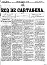 [Ejemplar] Eco de Cartagena, El (Cartagena). 30/8/1878.