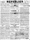 [Ejemplar] República : Diario de la mañana (Cartagena). 29/12/1931.