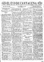 [Issue] Eco de Cartagena, El (Cartagena). 29/10/1878.