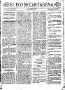 [Ejemplar] Eco de Cartagena, El (Cartagena). 11/1/1879.