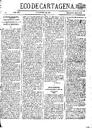 [Issue] Eco de Cartagena, El (Cartagena). 31/1/1879.