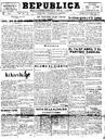 [Ejemplar] República : Diario de la mañana (Cartagena). 13/4/1932.