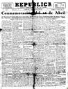 [Ejemplar] República : Diario de la mañana (Cartagena). 15/4/1932.