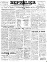 [Ejemplar] República : Diario de la mañana (Cartagena). 20/5/1932.