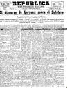 [Ejemplar] República : Diario de la mañana (Cartagena). 21/5/1932.