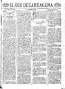 [Issue] Eco de Cartagena, El (Cartagena). 13/5/1879.