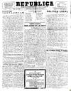 [Ejemplar] República : Diario de la mañana (Cartagena). 13/7/1932.