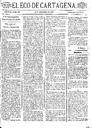 [Issue] Eco de Cartagena, El (Cartagena). 12/9/1879.