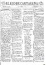 [Ejemplar] Eco de Cartagena, El (Cartagena). 22/10/1879.