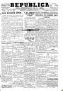 [Ejemplar] República : Diario de la mañana (Cartagena). 25/10/1932.