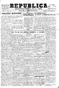 [Ejemplar] República : Diario de la mañana (Cartagena). 31/10/1932.
