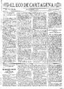 [Issue] Eco de Cartagena, El (Cartagena). 15/12/1879.