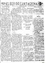 [Issue] Eco de Cartagena, El (Cartagena). 29/5/1880.