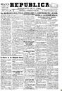 [Ejemplar] República : Diario de la mañana (Cartagena). 15/5/1933.
