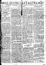 [Issue] Eco de Cartagena, El (Cartagena). 29/7/1880.